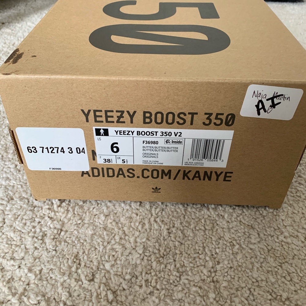 YEEZY BOOST 350 BUTTER - Picture 8 of 9